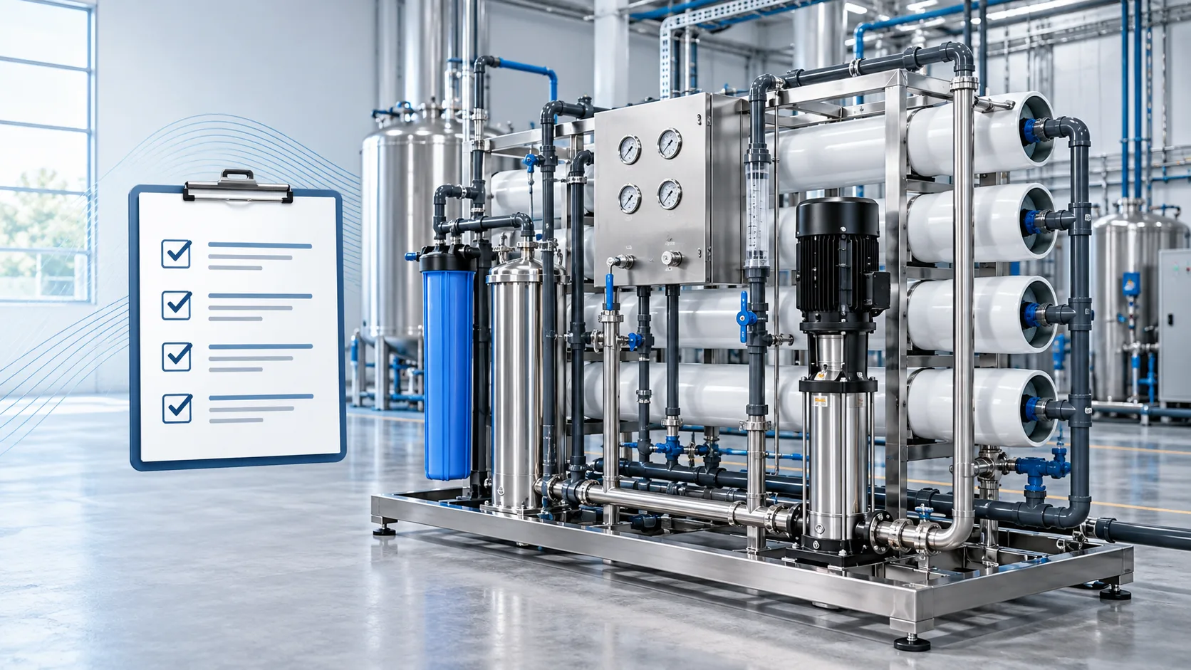 Commercial RO System Specification Checklist: What B2B Buyers Should Provide Before Requesting a Quote